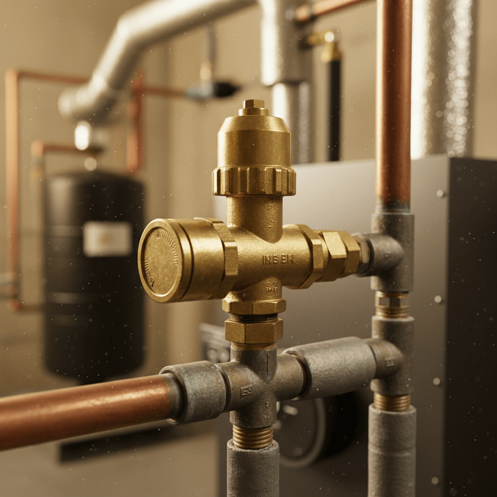 Reparatur eines Mischerventils