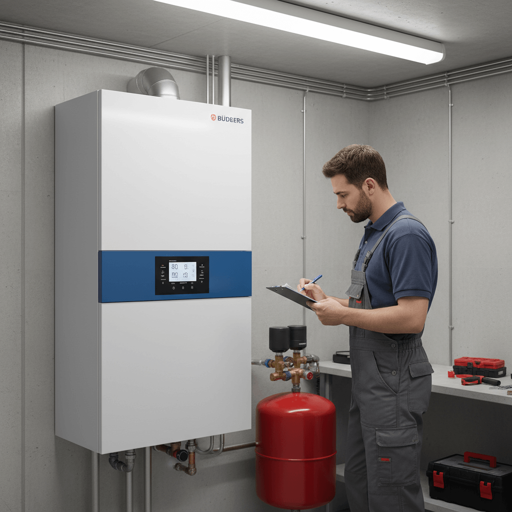 Austausch eines Notdienst Buderus Ausdehnungsgefäßes